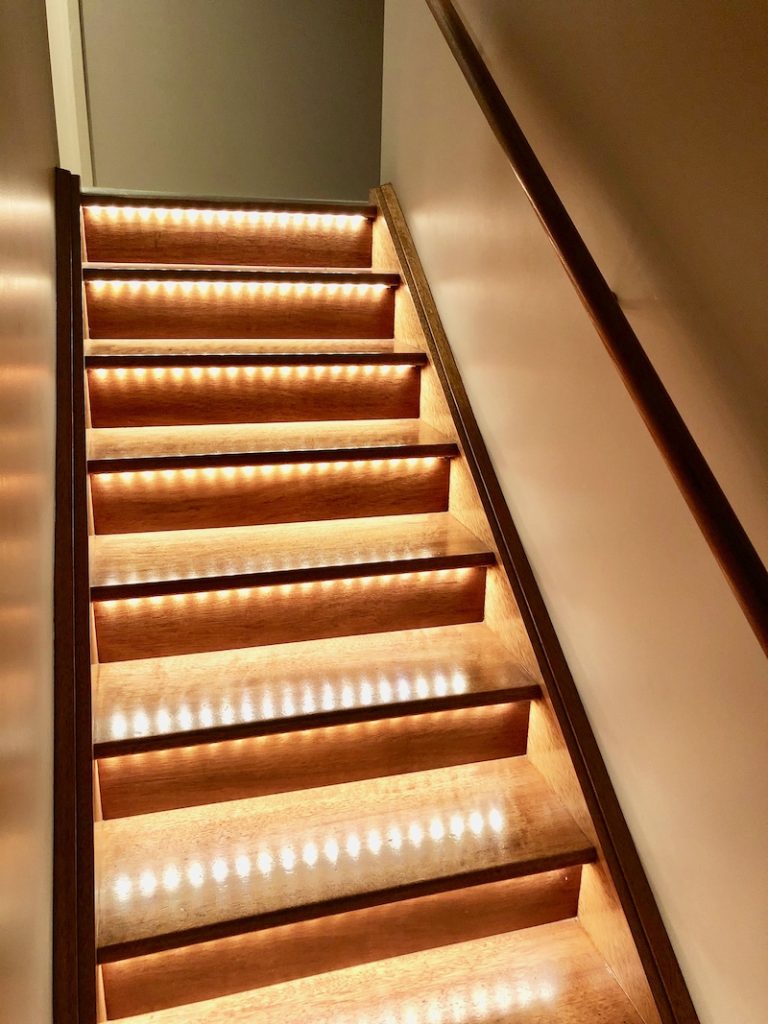 ikea stair lights